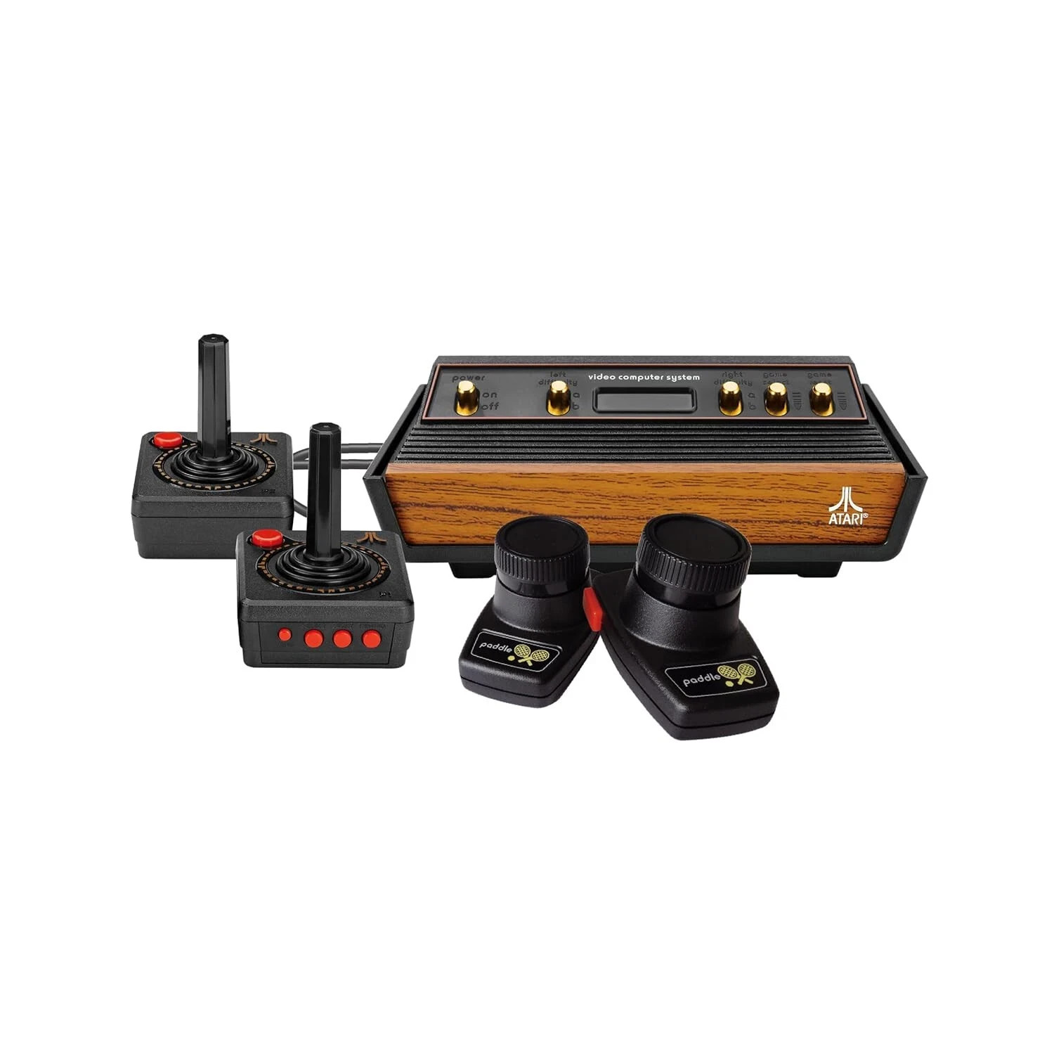 Atari Flashback 12 Gold HDMI Console 130 Classic Games with Pedals AR3080B New