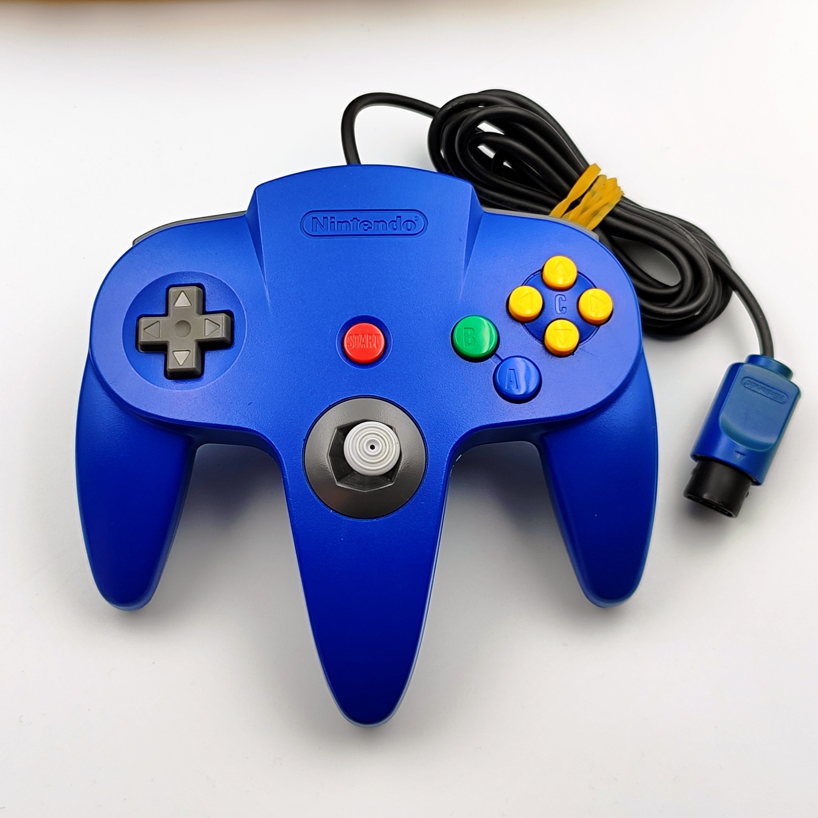 Nintendo 64 Pikachu Edition Console + Controller + Hey You Pikachu! NO PSU