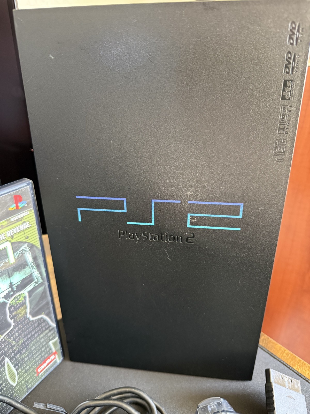 PlayStation 2 Console Bundle(SCPH-30001R)w/ 2Games, Contrlr, 8MB MC, All Tested!