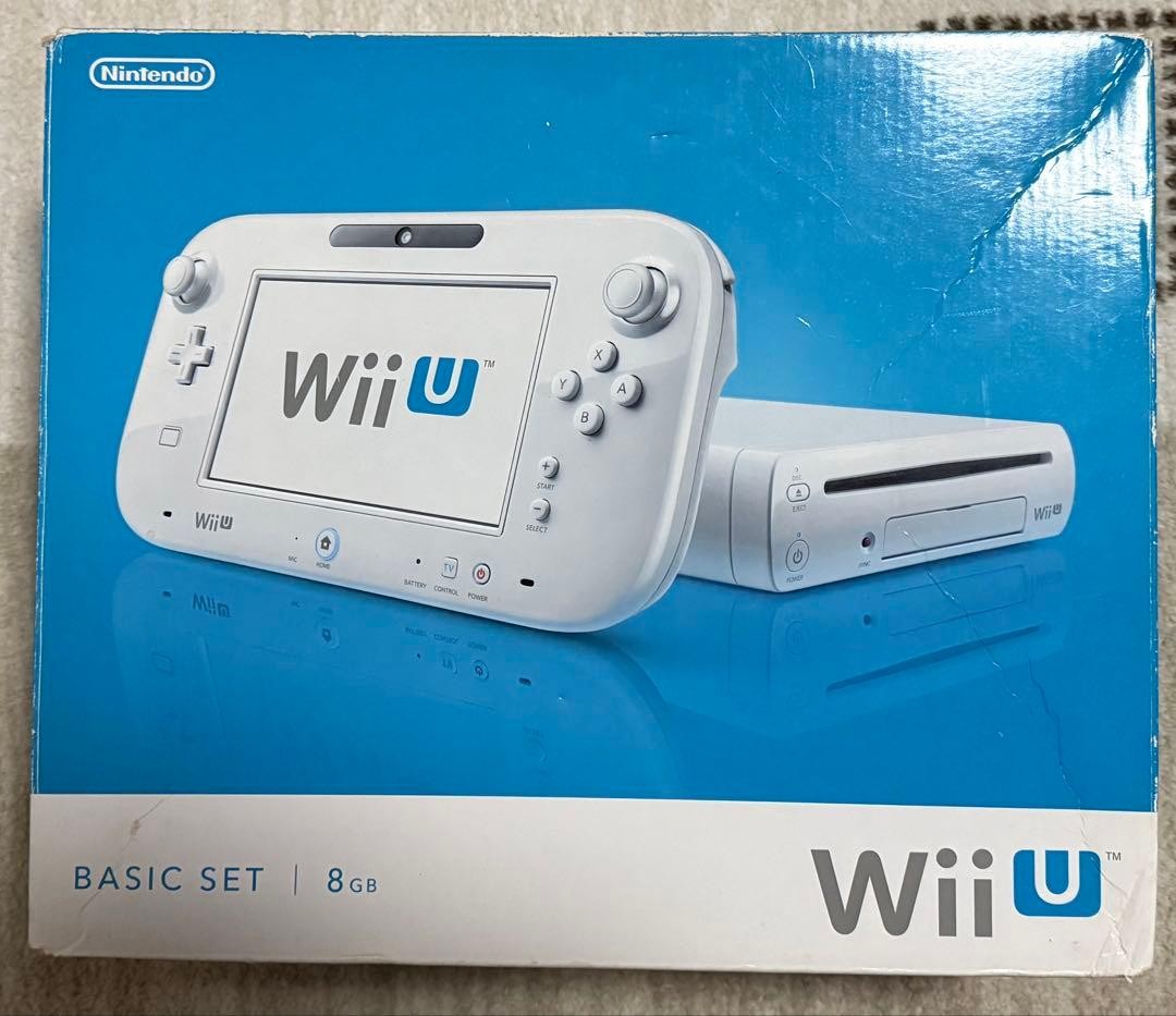 Nintendo Wii U Basic Set 8GB White Console Complete Boxed JP Tested