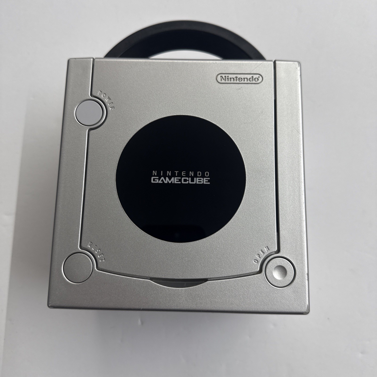GameCube – Nintendo GameCube Platinum Console – Silver Tested #2938