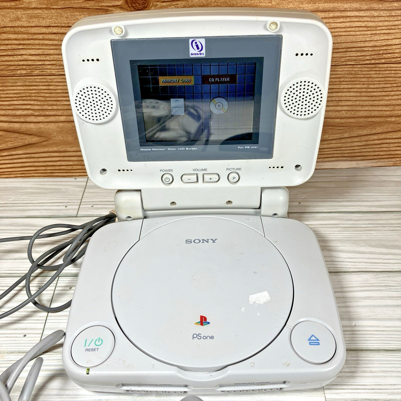 Sony PlayStation PSone SCPH-101 Console InterAct Monitor Screen Set – TESTED