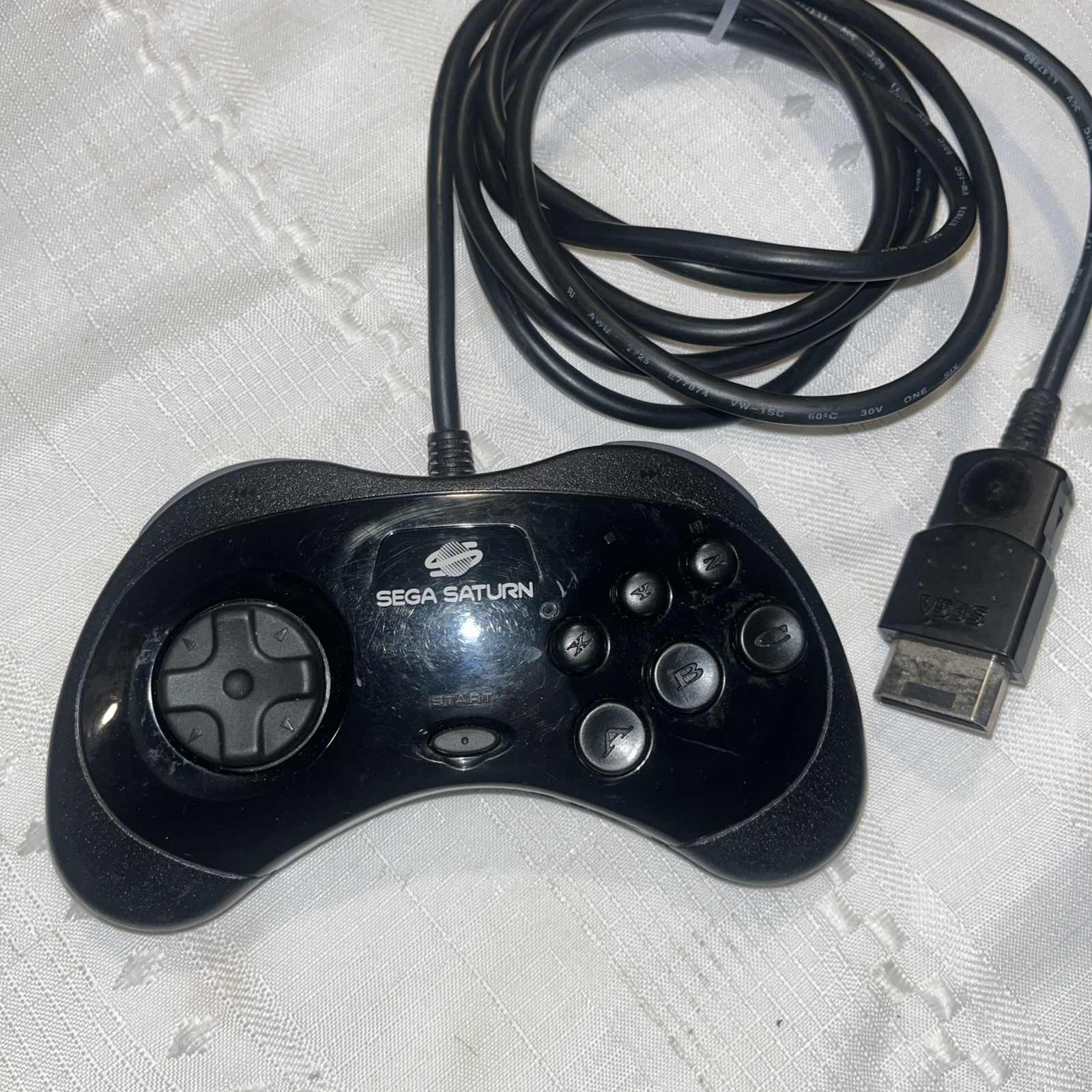 Sega Saturn Console (NTSC) Bundle System Cords Controller *NEW SAVE BATTERY*