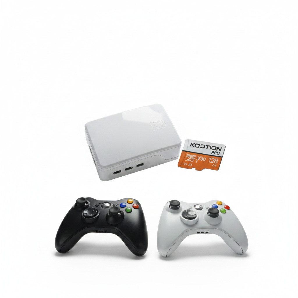 Plug & Play Retro Gaming Console Raspberry Pi 5 – HDMI Mini System for TV