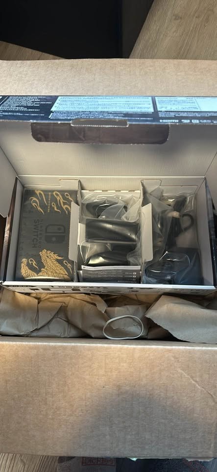 Nintendo Switch Monster Hunter Rise Special Edition Console US Seller Open Box