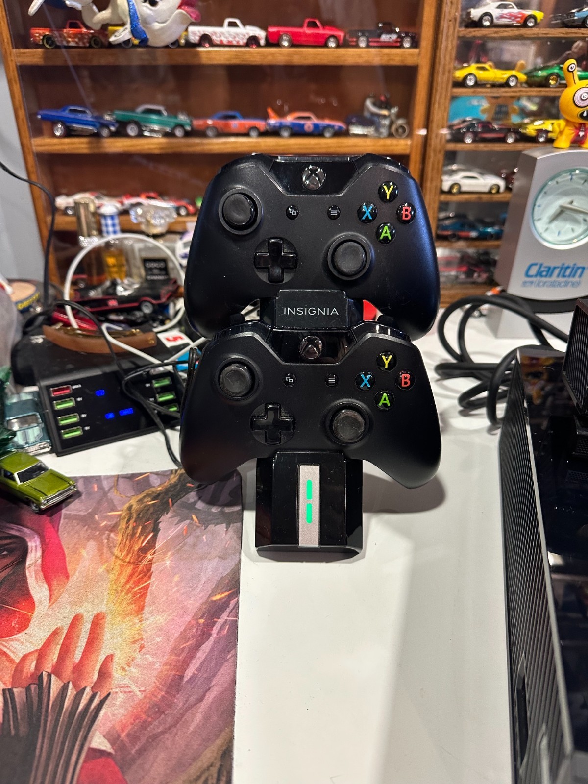 Microsoft Xbox One 500GB Kinect Games 2 Controllers Bundle Tested / Working