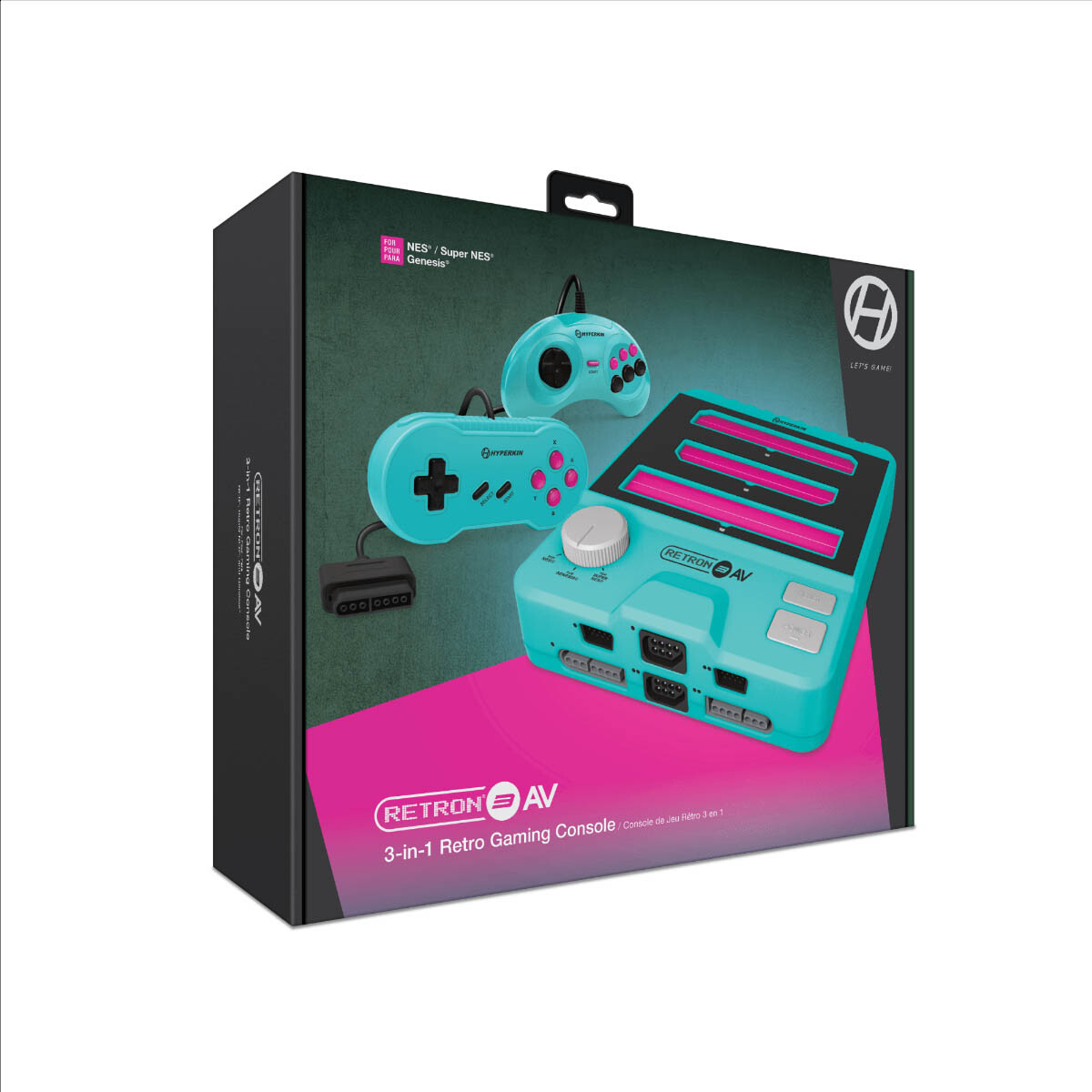 Hyperkin RetroN 3 AV for NES, SNES,Super Famicom, Genesis/Mega Drive Hyper Beach