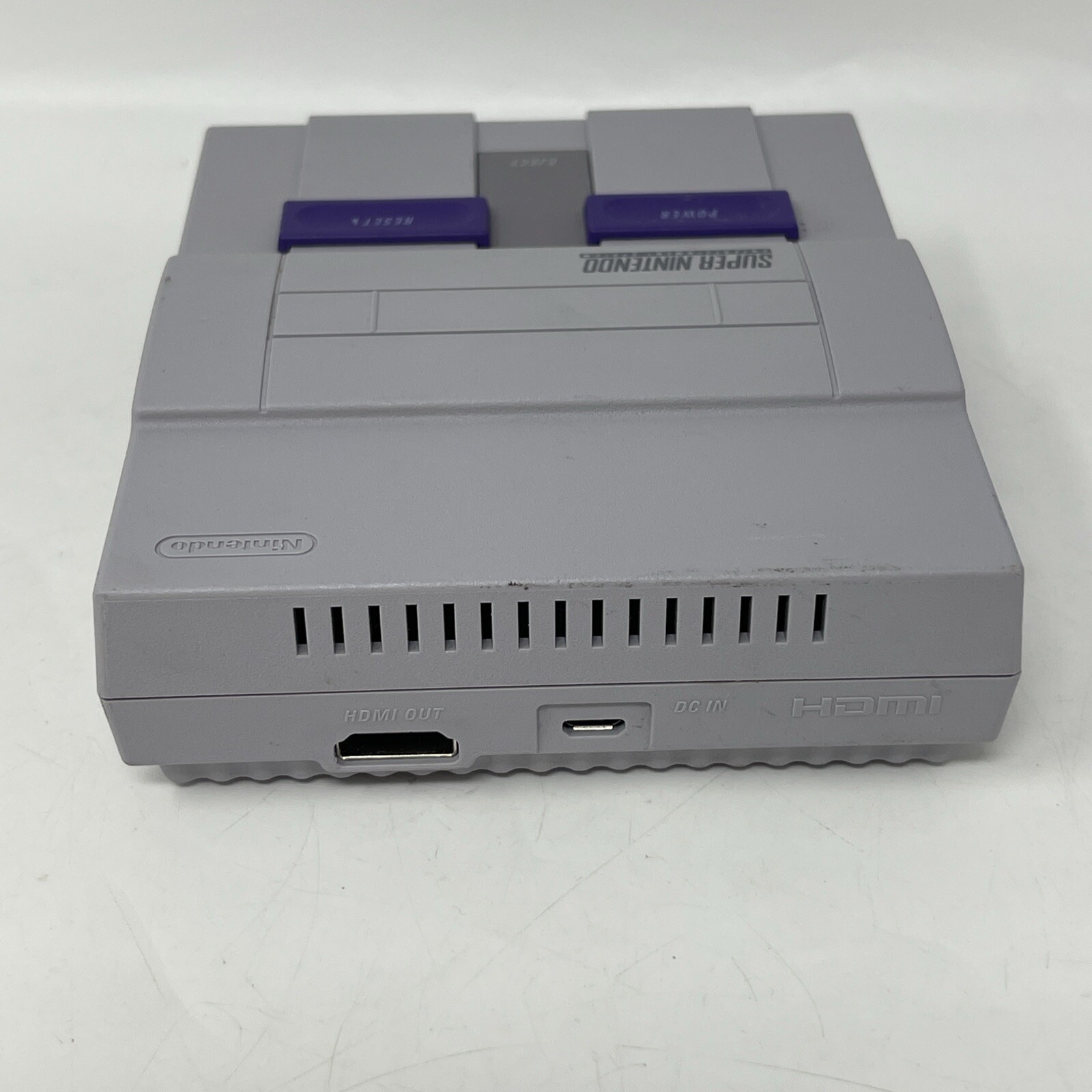 Super Nintendo Mini Classic Edition SNES CLV-201 Authentic Tested – Console Only