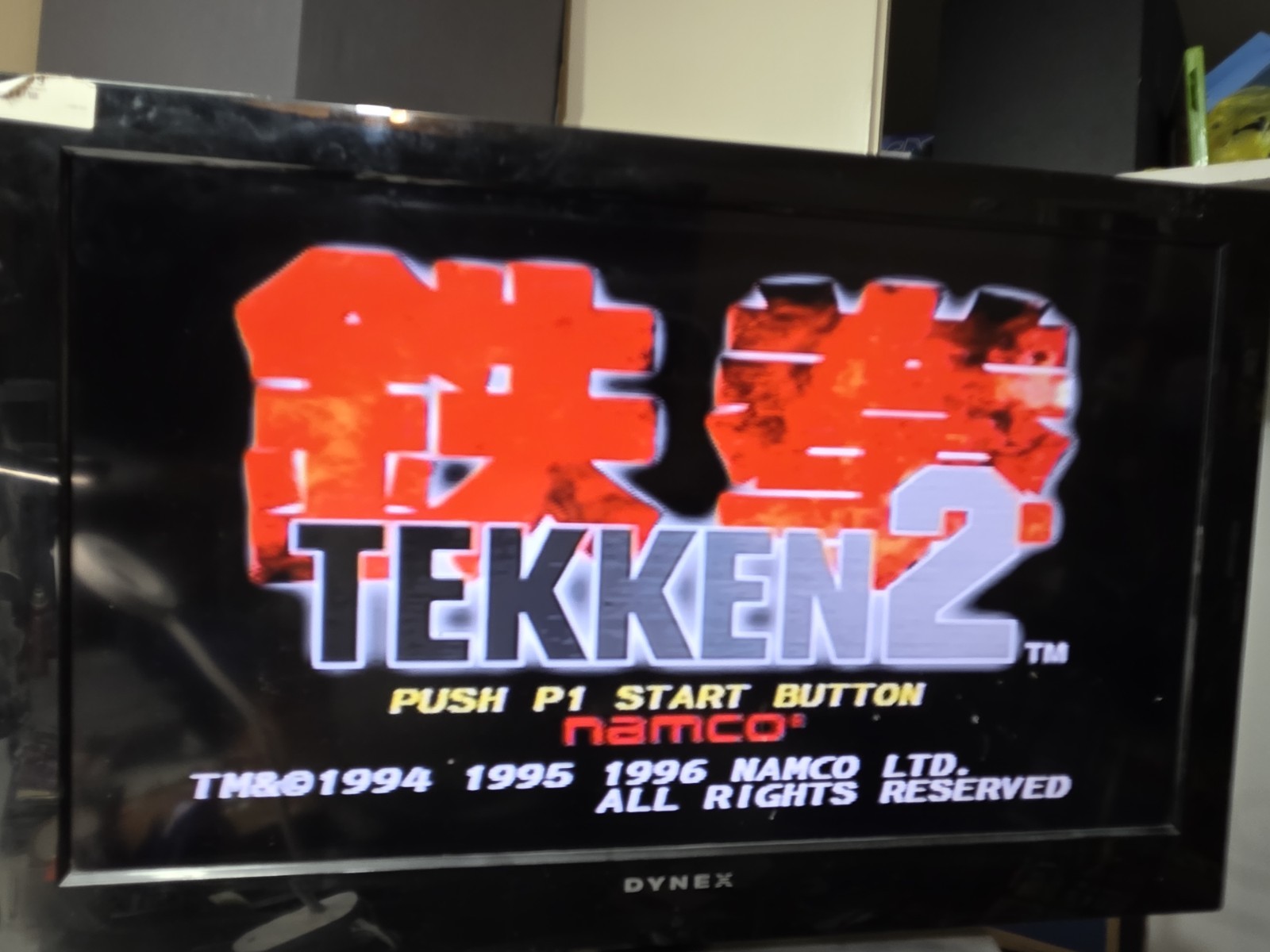 Sony PS1 Bundle 2 Controllers 8 Games FF Anthology Tekken 2 Tomb Raider II