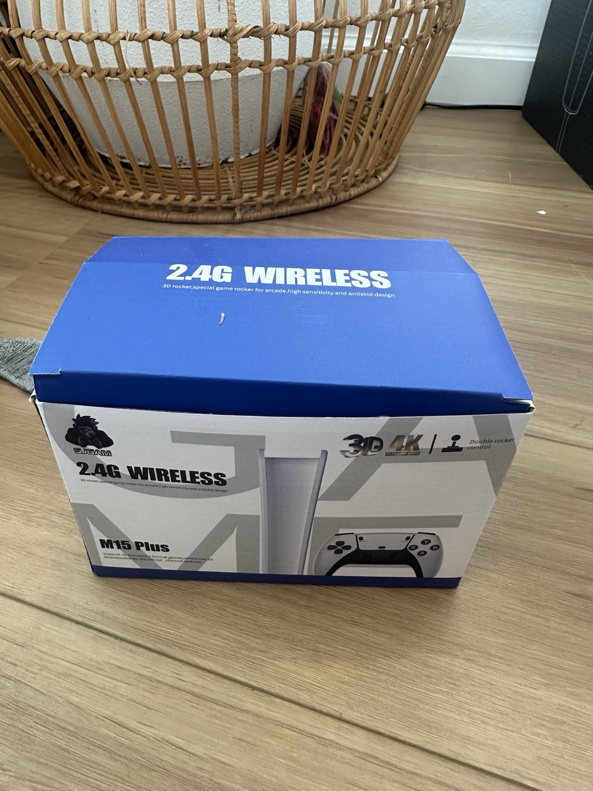 SJEAM M15 Plus 2.4G Wireless HDMI Home Console -40000 games included