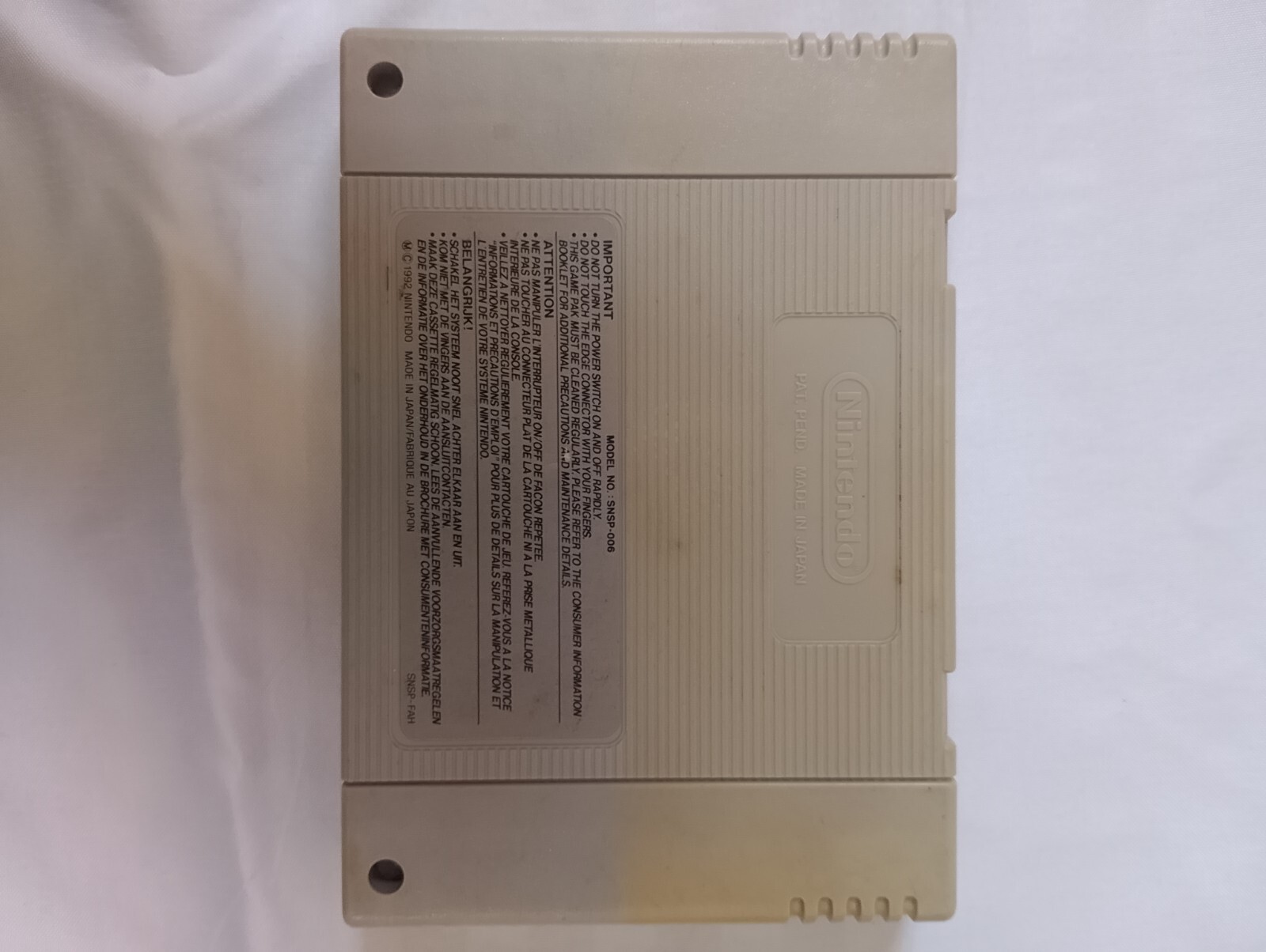 Super RARE Nintendo Entertainment System + Original Cables, Controller + 1 Game