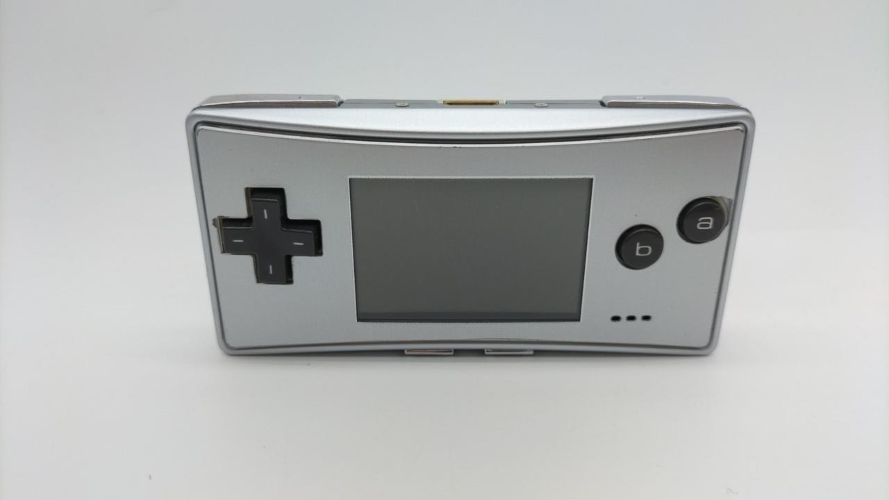 Nintendo Game Boy Micro OXY-001 Silver Retro Gaming Console A2619