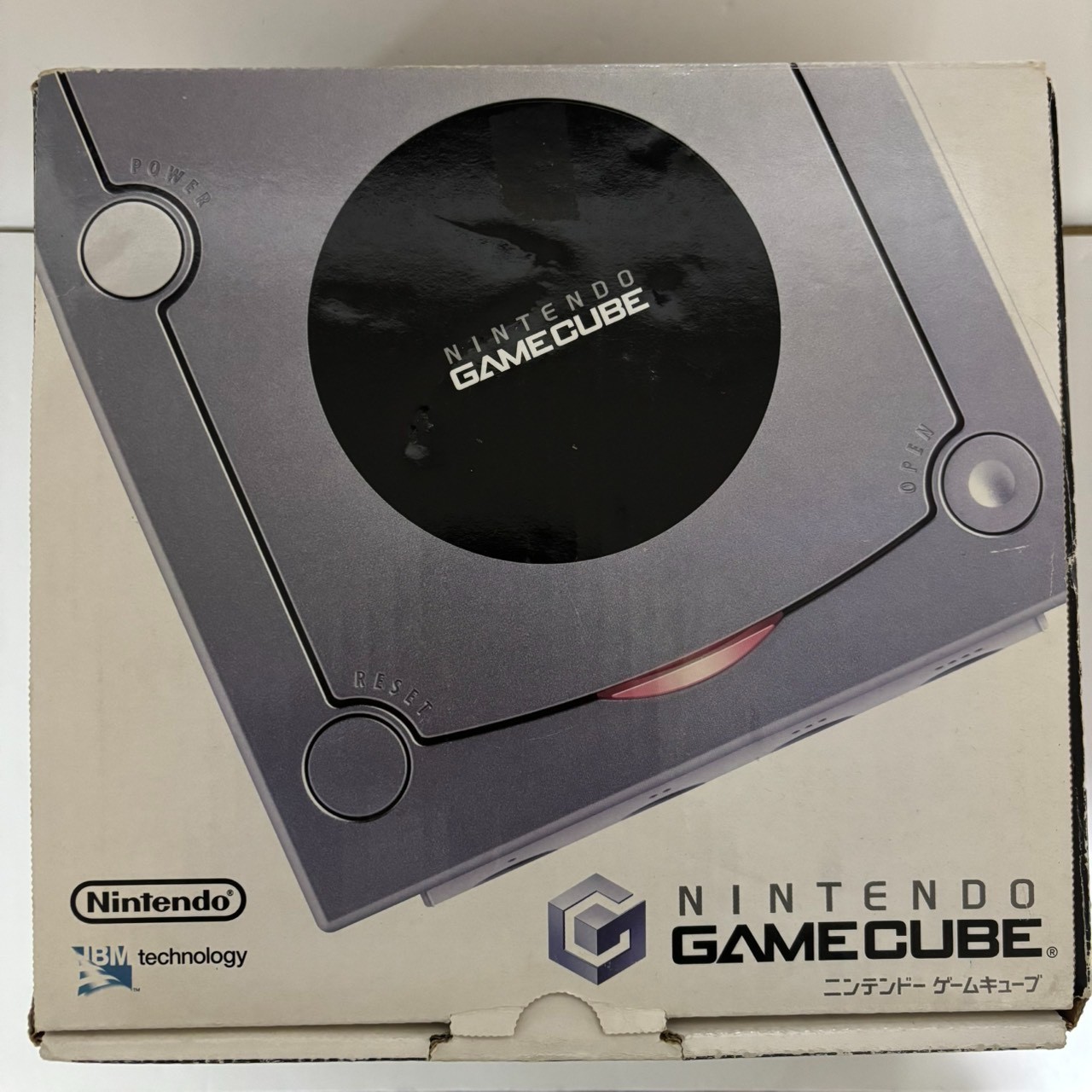 Nintendo Gamecube Console + controller + memory + cable DOL-001 NTSC-J w/Box