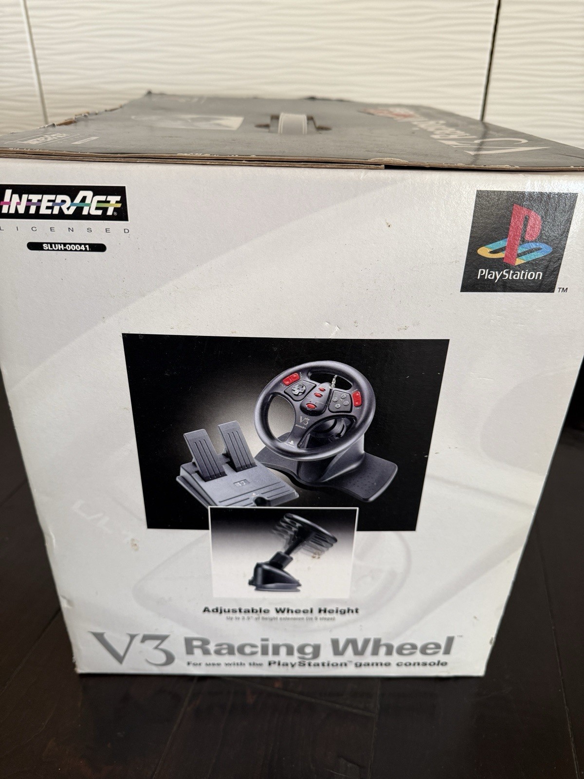 InterAct PlayStation V3 Racing Steering Wheel and Pedals PlayStation (BRAND NEW)