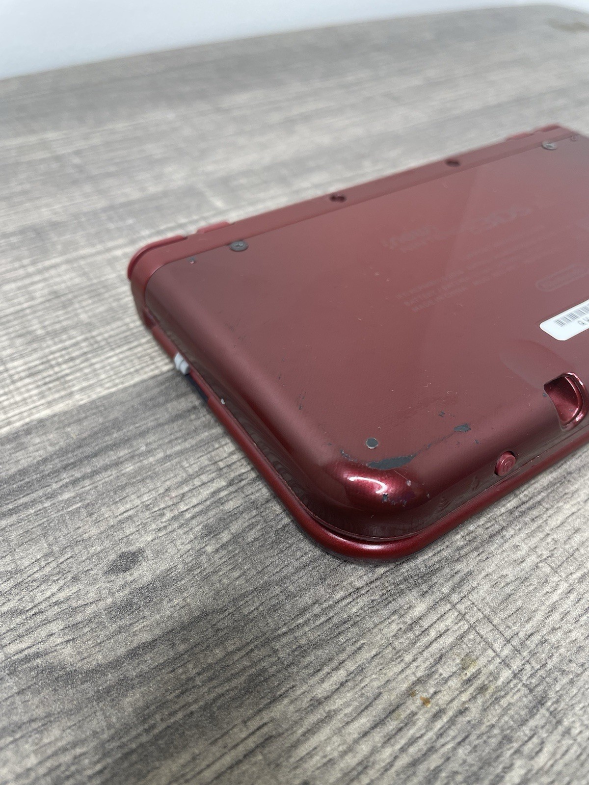 “NEW” NINTENDO 3DS XL METALLIC RED (RED-001) HANDHELD CONSOLE- USED.