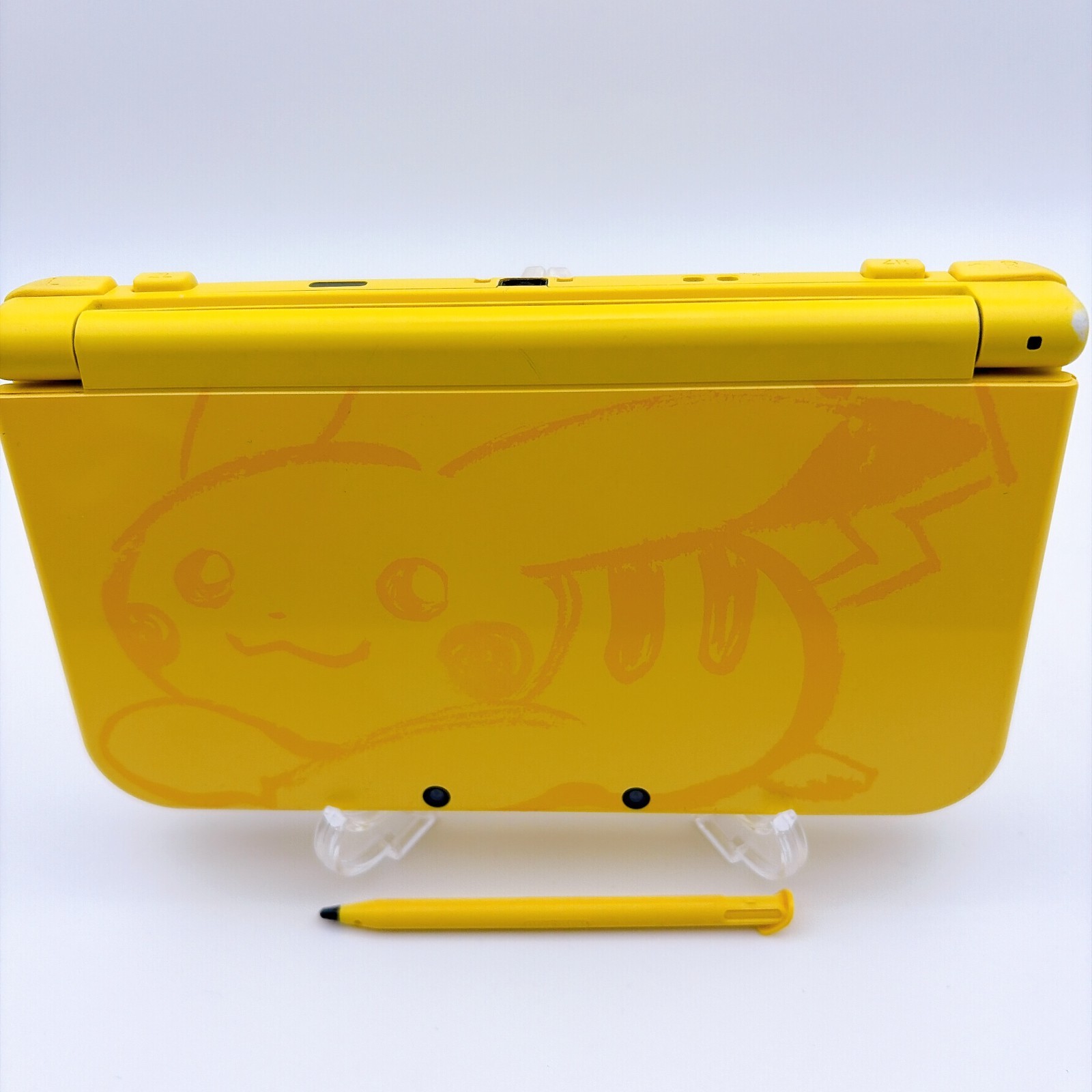 Nintendo New 3DS XL Pikachu Yellow Console IPS Top Screen Tested Japan