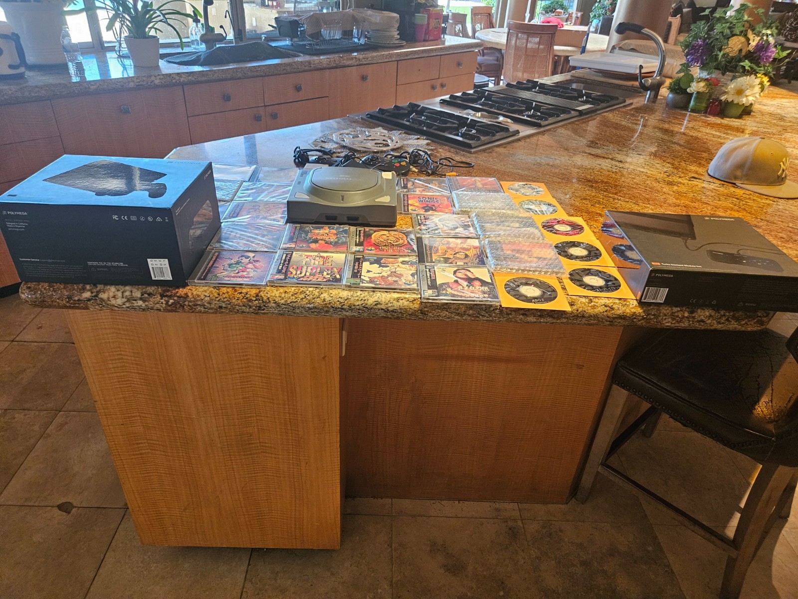 Polymega Never Played New & Neogeo Cdz 2x Speed With Games Some Sealed