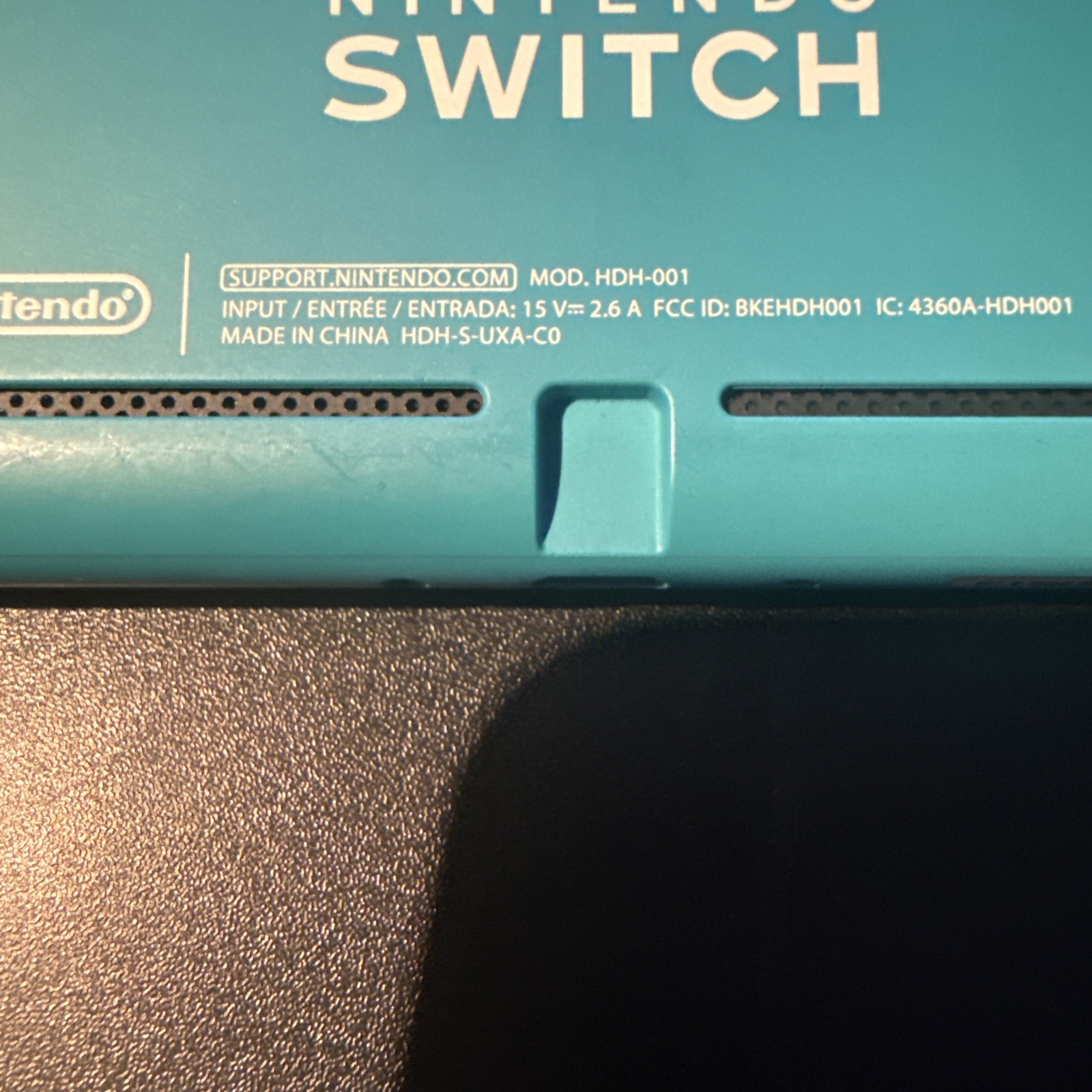 Nintendo Switch Lite Hand-Held Gaming Console – Turquoise (HDH-001)