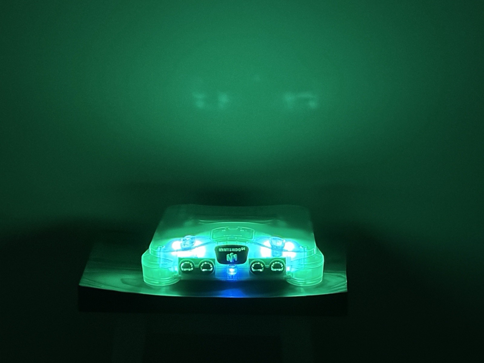 Nintendo 64 With HDMI Port Professionally Installed Green Translucent Shell LED