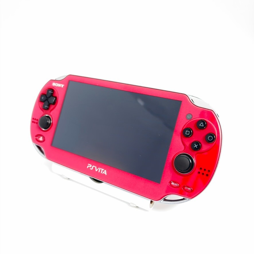 PS Vita PCH-1000 Cosmic Red OLED Console Sony PlayStation Vita Japan Region Free
