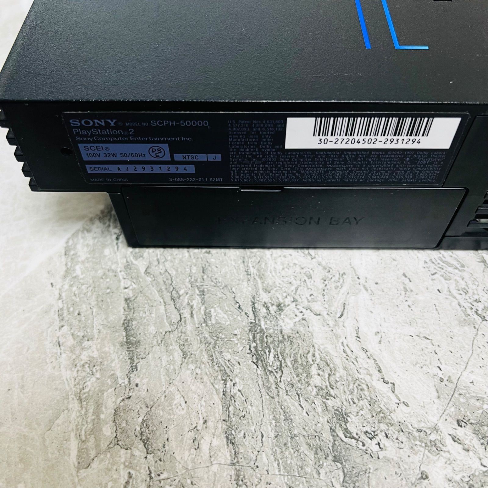 PlayStation 2 PS2 Midnight black SCPH-50000 BB Pack Console Controller Japan