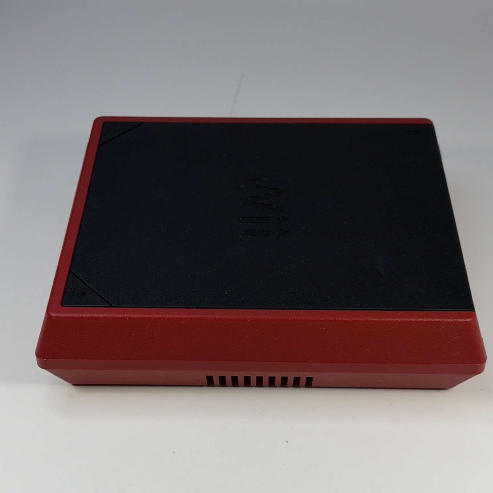 Nintendo Wii Mini Red Black Console Motion Control w/ Controller, W Mario Game!