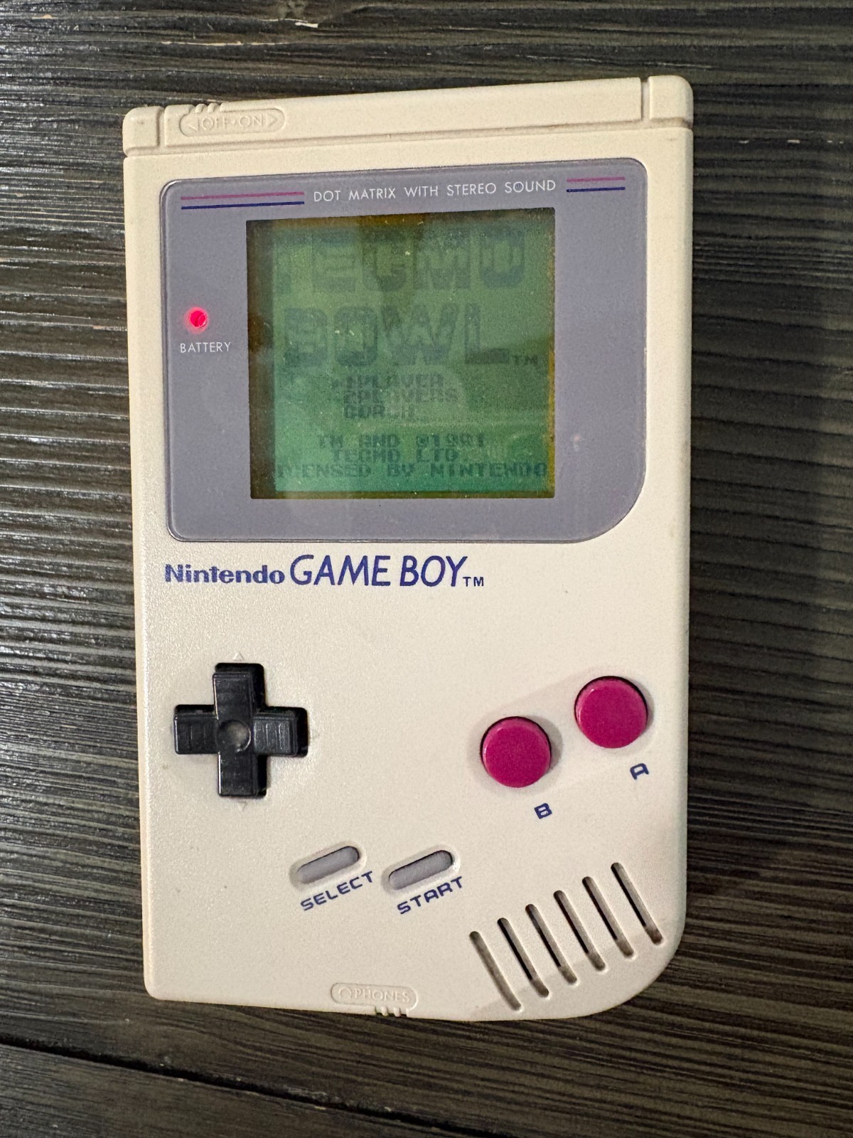 Nintendo Game Boy model #DMG-01 – Pokemon Red, Blue, Yellow + Mario Golf & Other