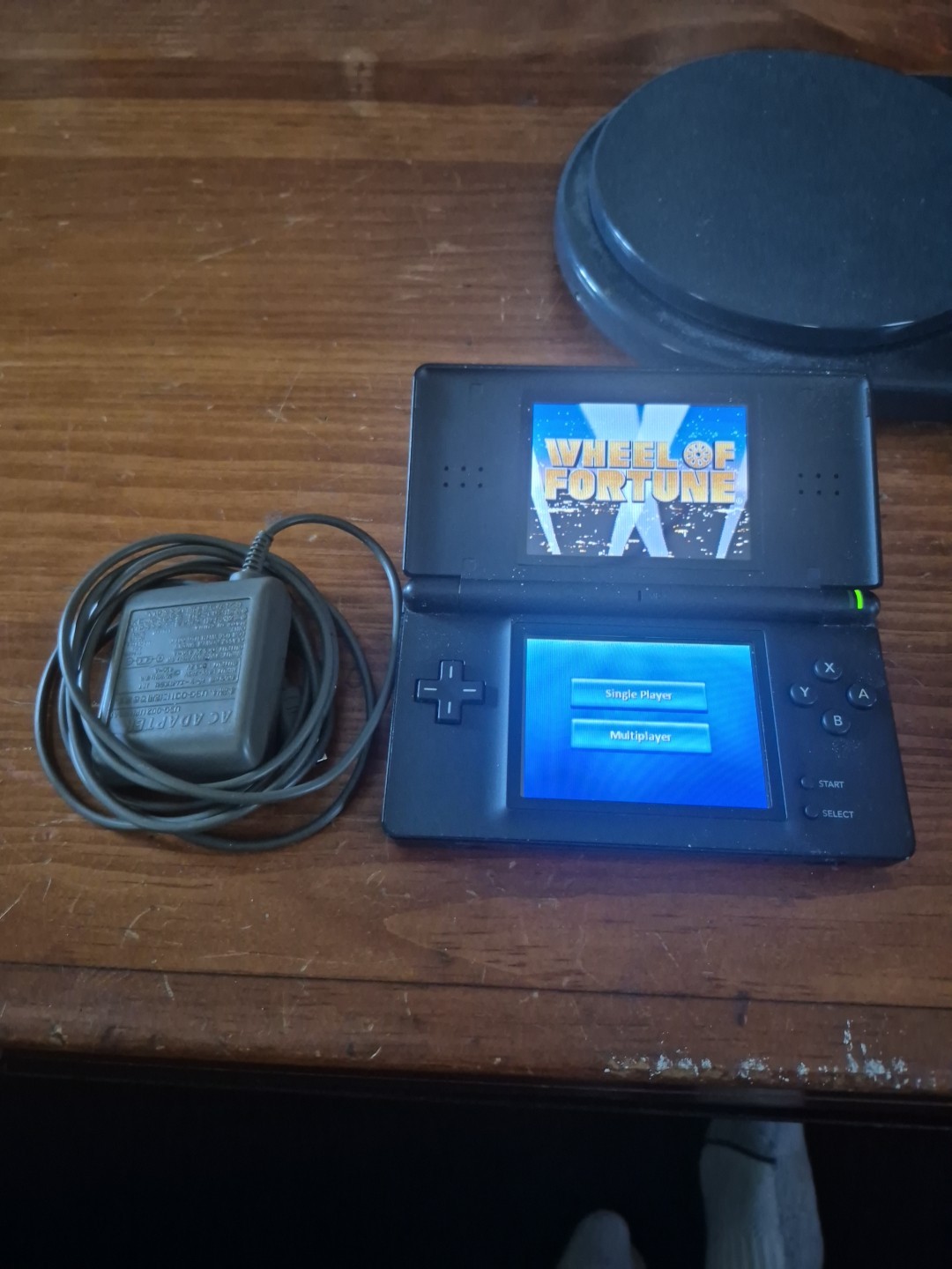 Nintendo DS Lite Onyx Black USG-001 stylus gba cover charger