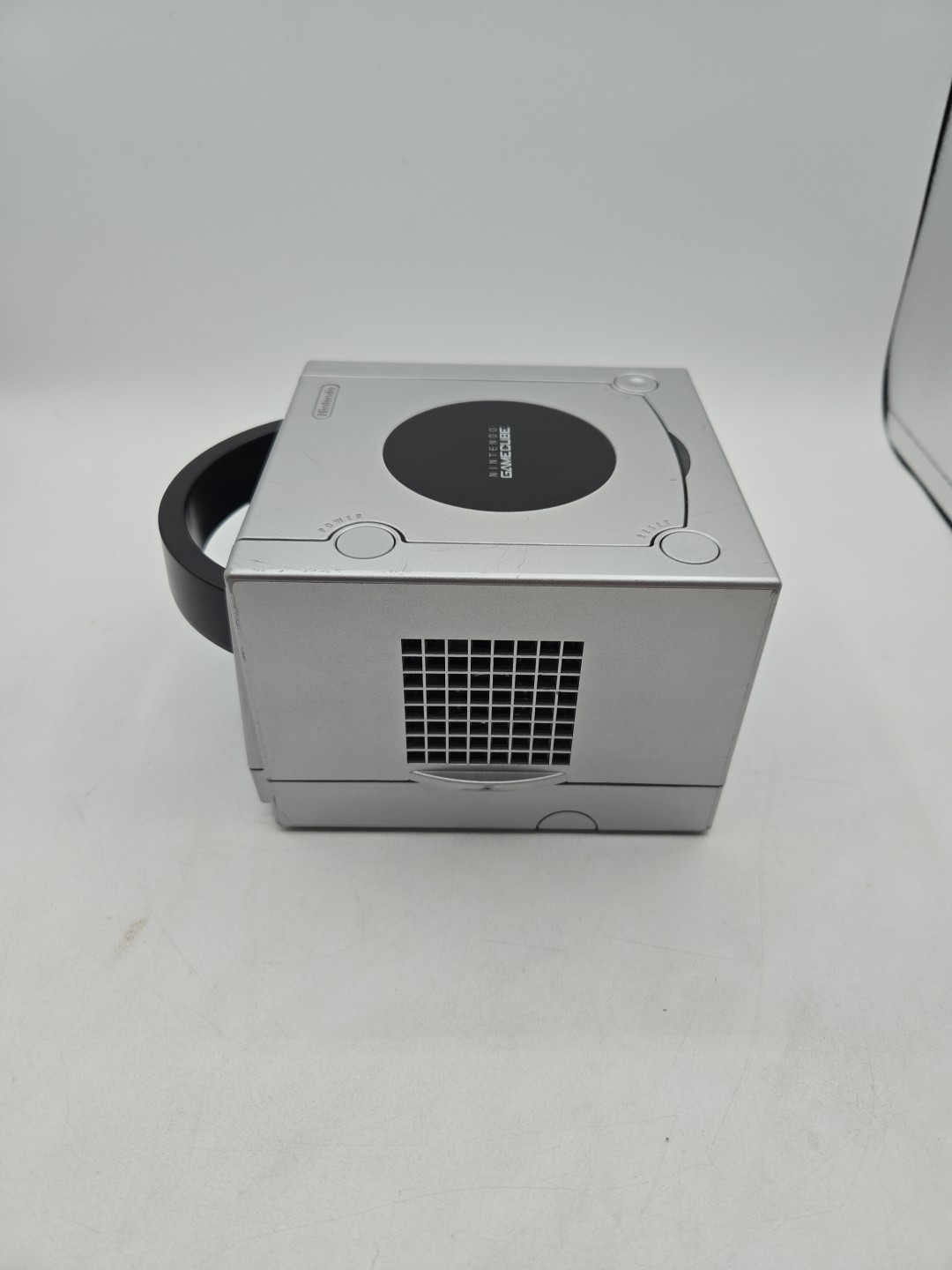 Nintendo GameCube 2001 Silver DOL-101 Console 2 Controller Bundle 2 Mem Card Oem