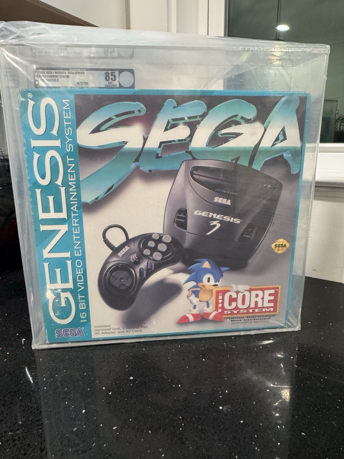 SEGA Genesis Model 3 The Core System 16-Bit CIB Video Game Console VGA 85