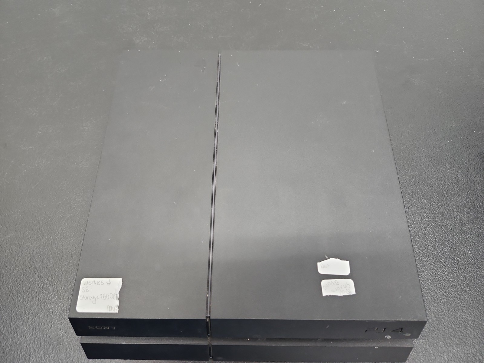 PS4 gaming console CUH-1001A black 500GB console only