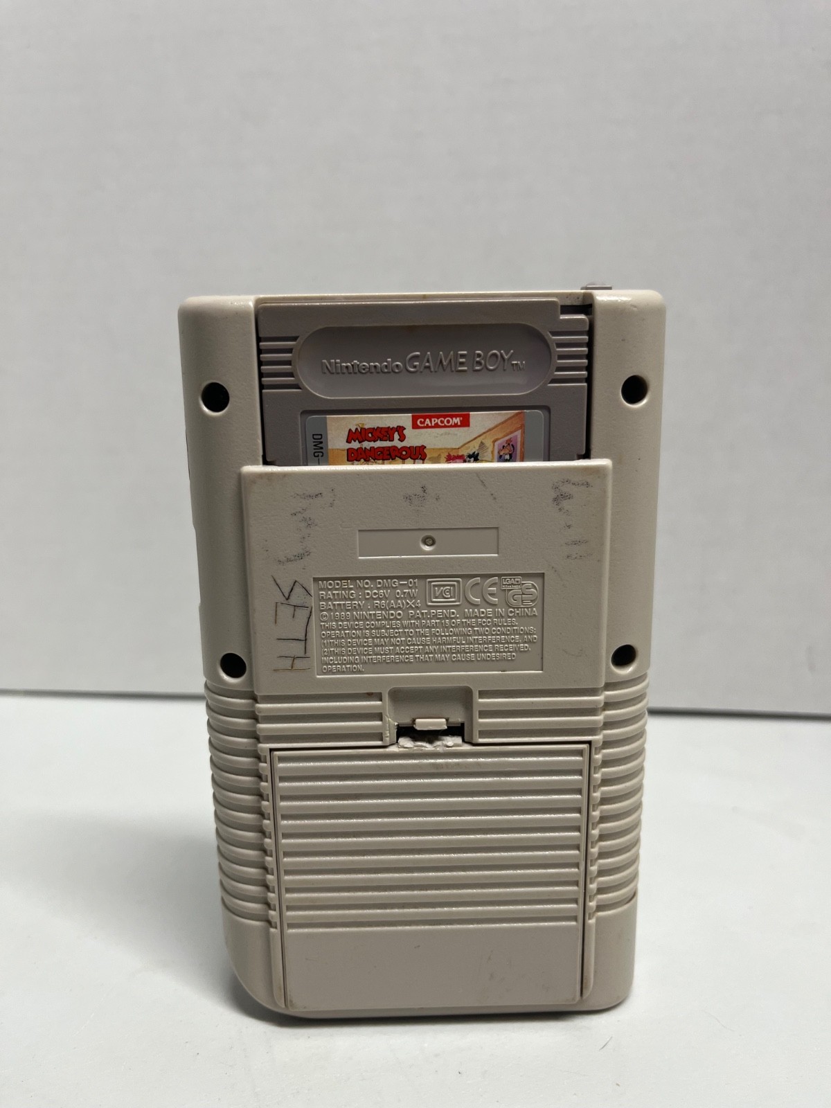 Nintendo Game Boy Launch Edition Handheld System – Gray – Tested Working