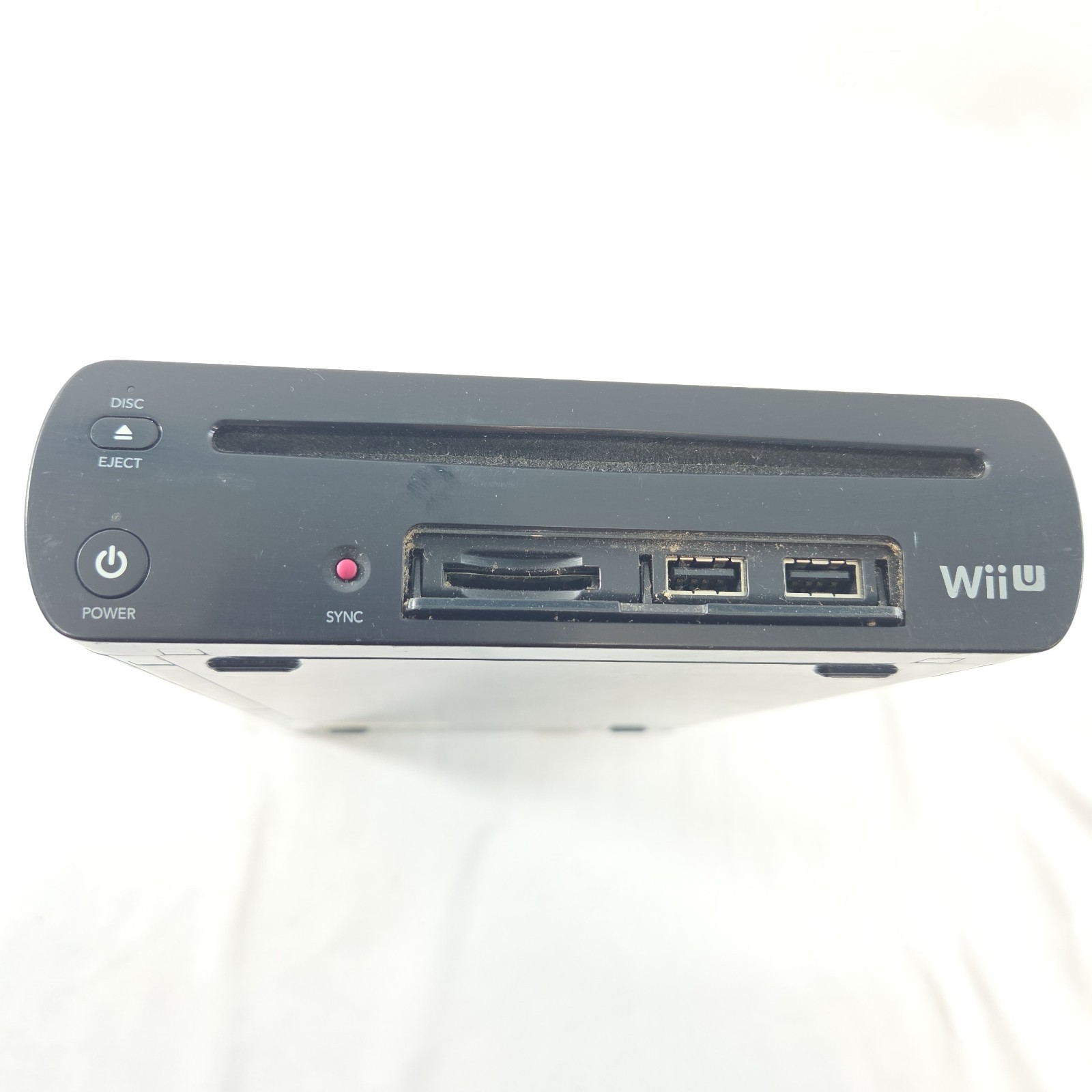 Nintendo Wii U WUP-101(02) 32GB Black Console Only *No Gamepad* Tested *READ*
