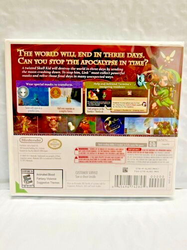 The Legend of Zelda Ocarina of Time 3D & Majora’s Mask 3D &A Link Between Worlds