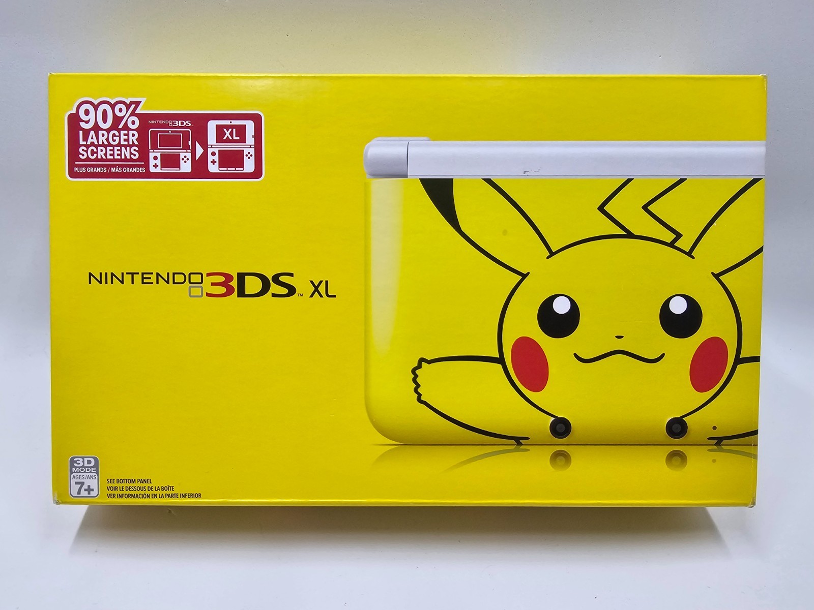 Nintendo 3DS XL Pokémon Edition Yellow Handheld System, Factory Sealed!