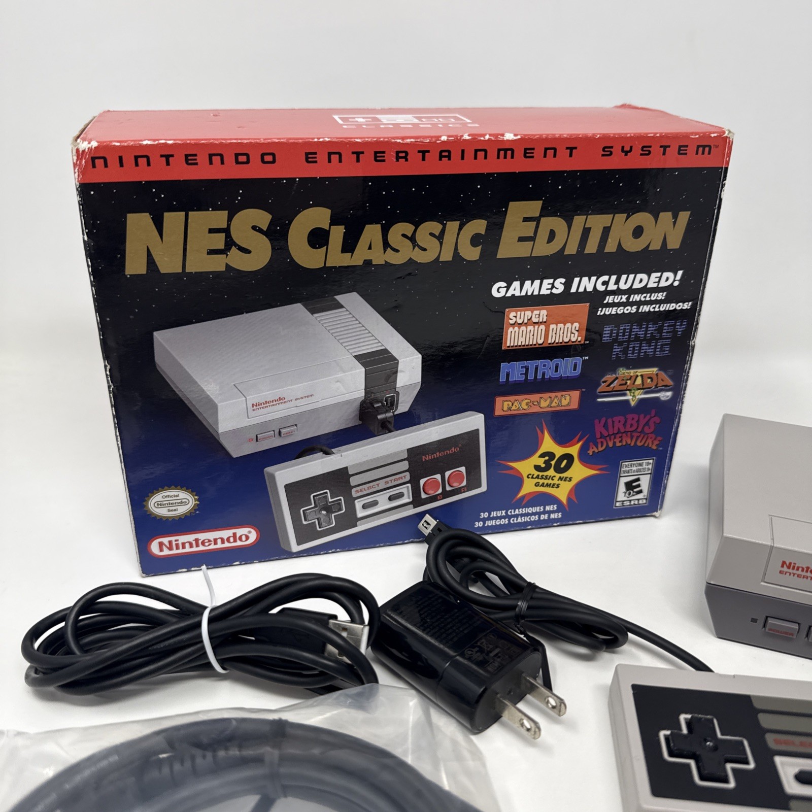 Nintendo Classic Edition Console NES Mini System Complete CIB Tested And Working