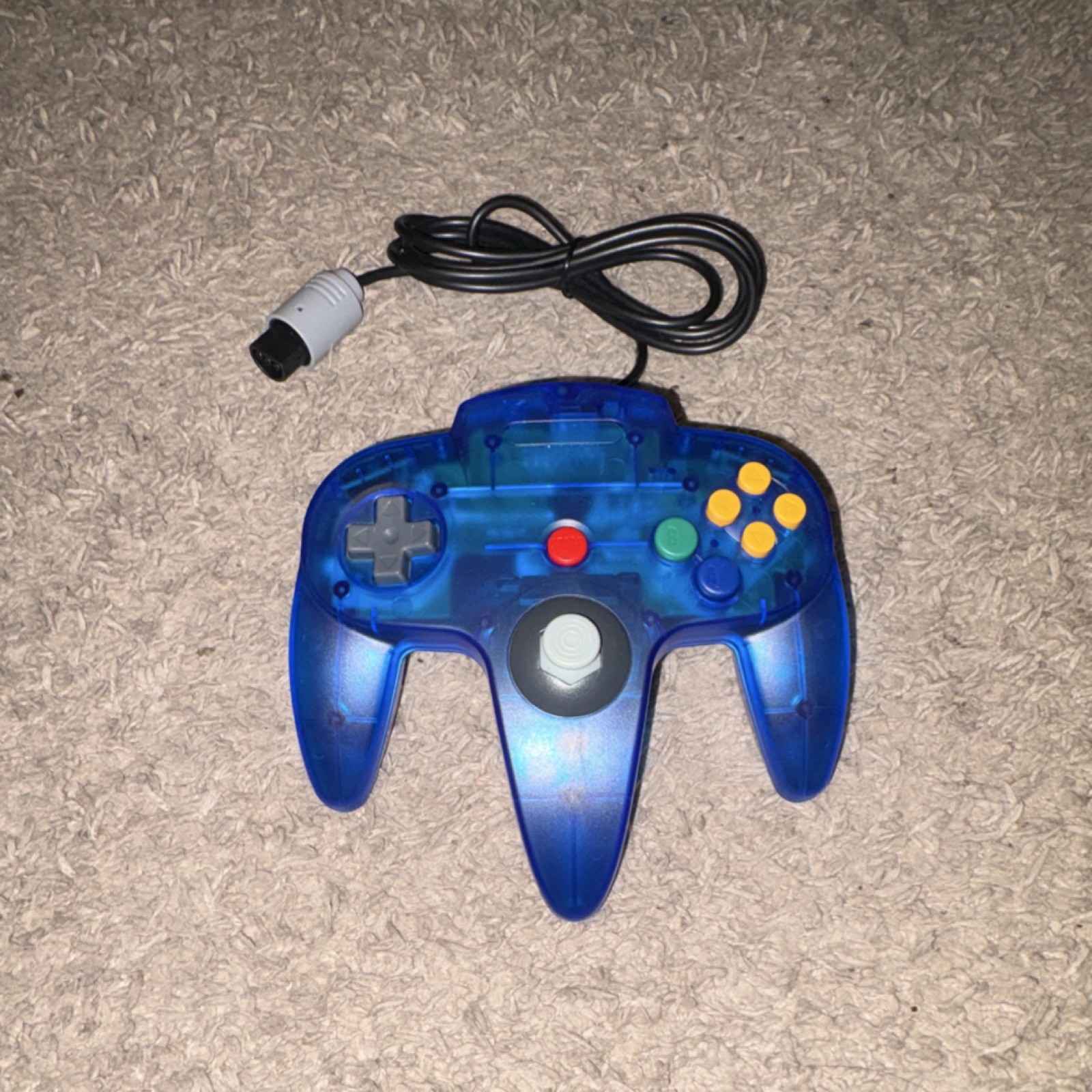 Nintendo 64 Gray Console NUS with Two Controllers, Memory Expansion, RCA Cables