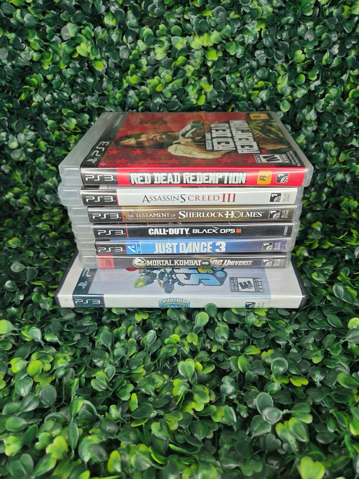 Sony PlayStation 3 Bundle With 7 Games, Move Controllers & Camera – Need Hdd Fix