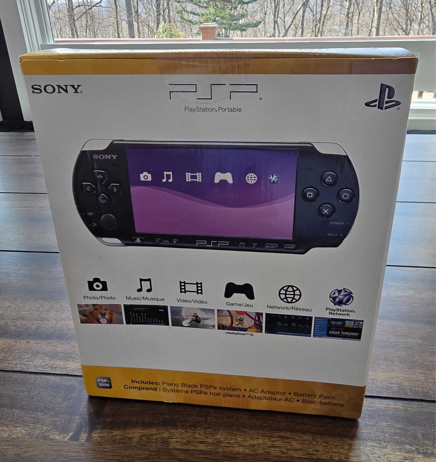 NEW SEALED Sony PlayStation Portable PSP Black Console PSP 3000 RARE USA System