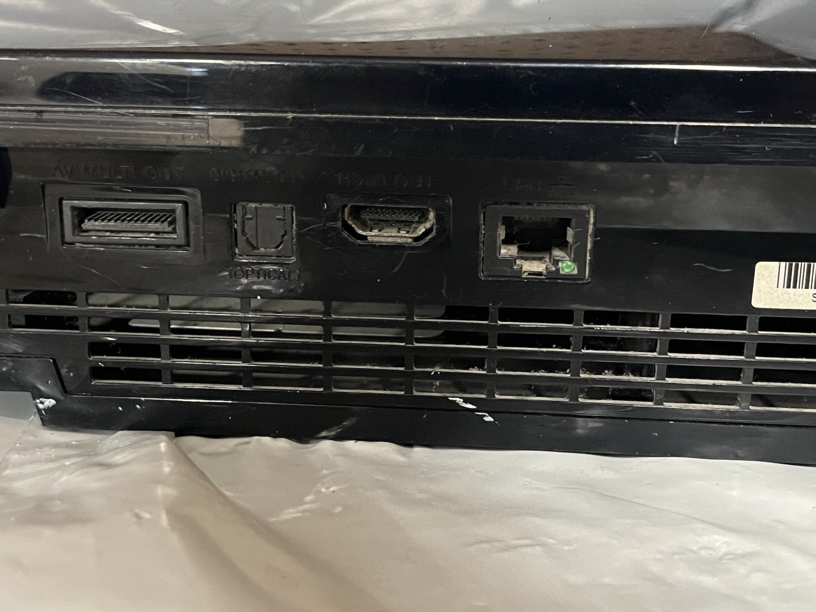 Sony Playstation 3 PS3 Fat 80G UNTESTED – Parts or Repair CECHL11