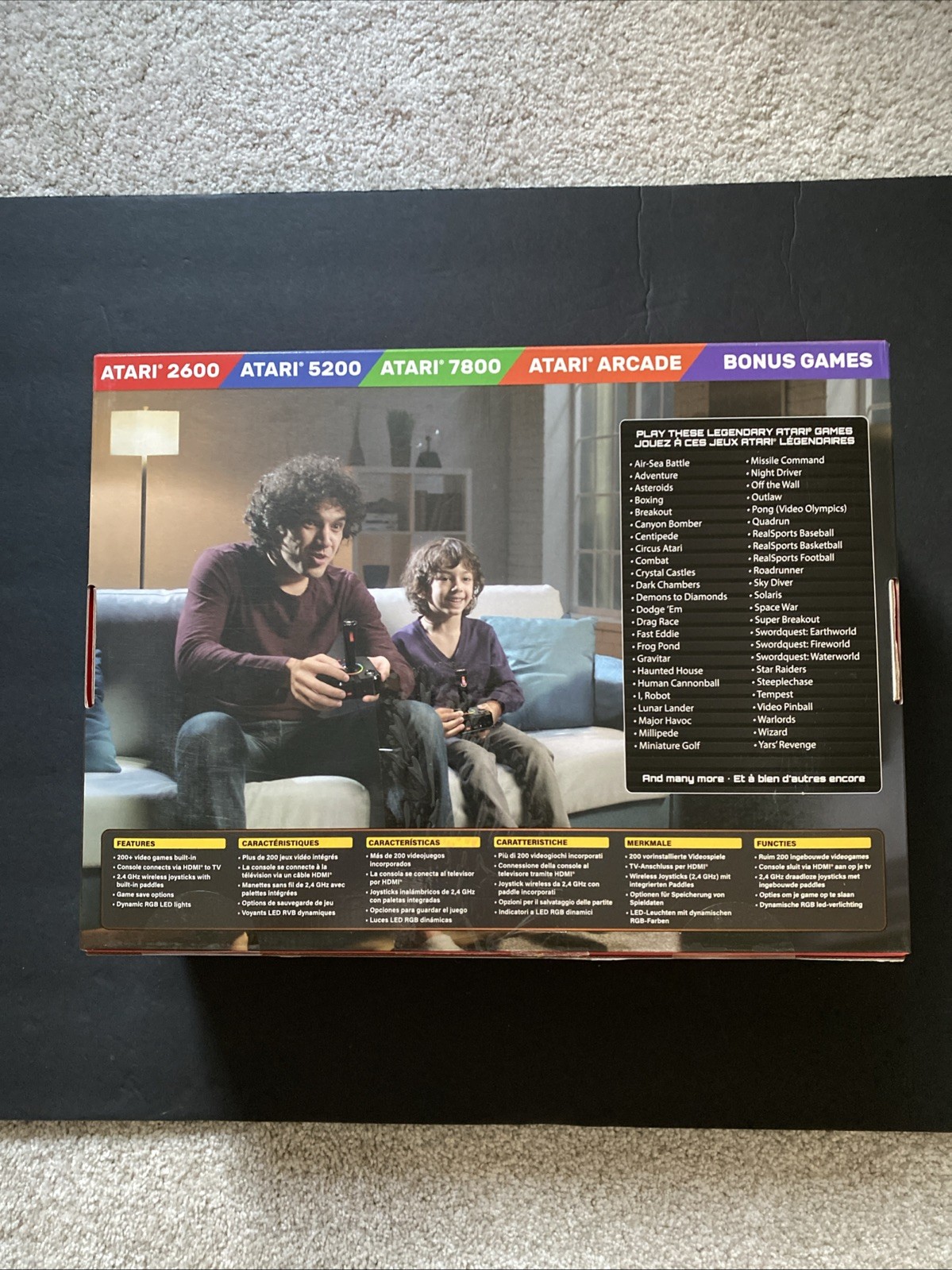 My Arcade Atari Retro Video Game System With 2 Wireless Joysticks And 200+ Games