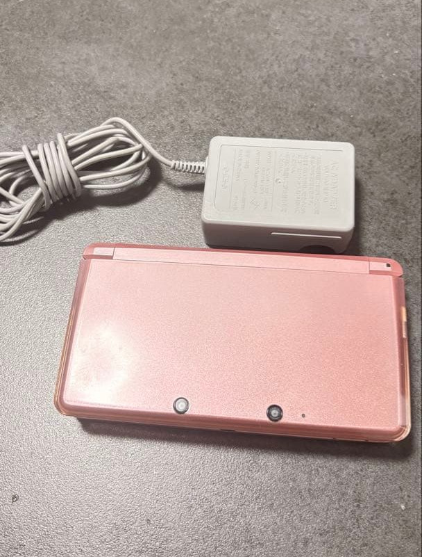 Nintendo 3DS Console Misty Pink CTR-001 with 6Games & Box Tested