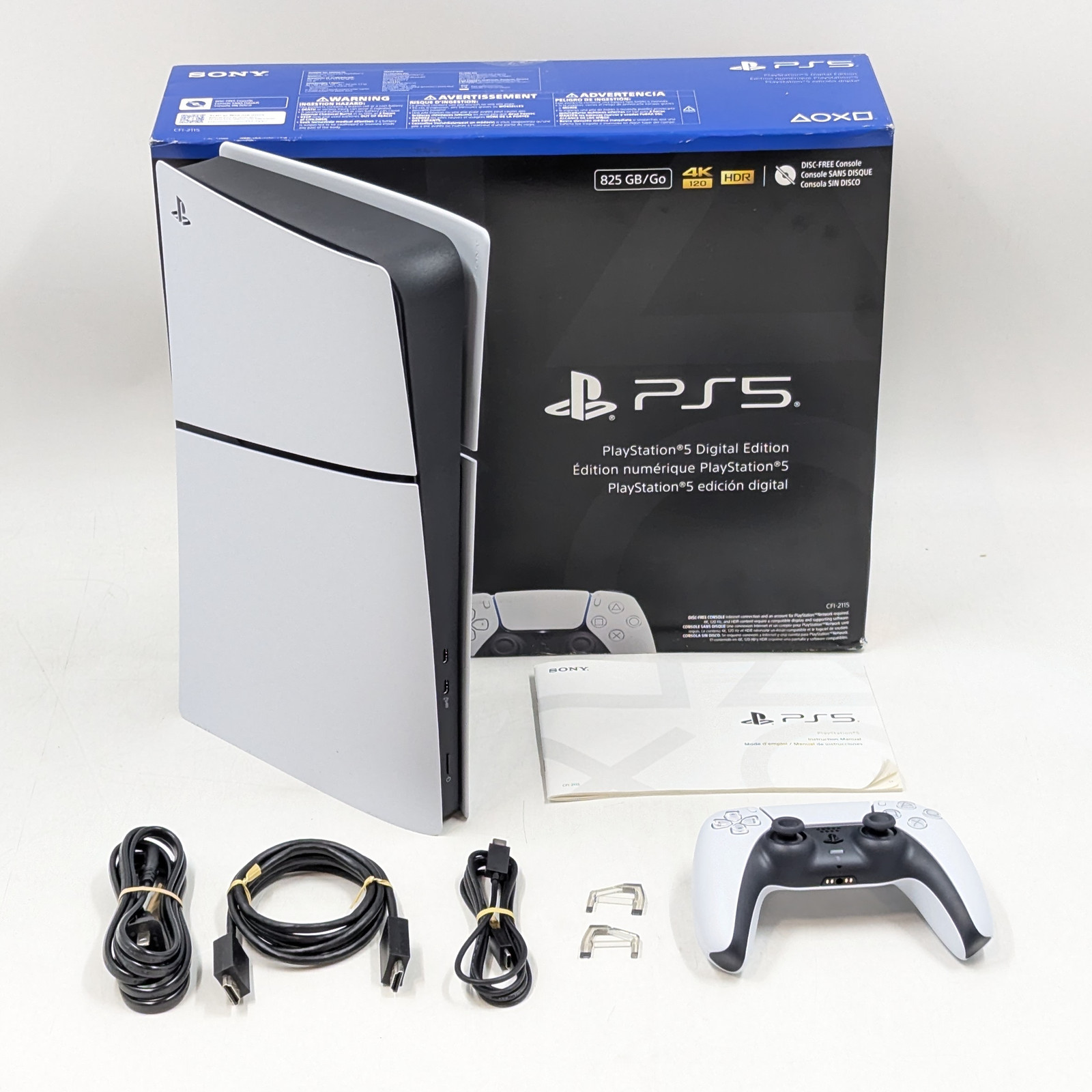 Sony PlayStation 5 Slim Digital Edition 825GB Console (CFI-2115) | White
