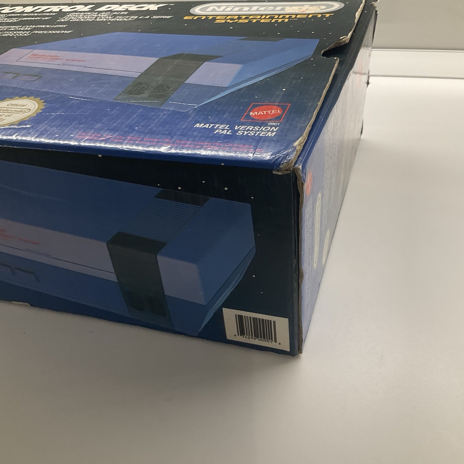NINTENDO NES CONSOLE CONTROL DECK PAL A ITALIAN COMPLETE BOXED – VERY RARE