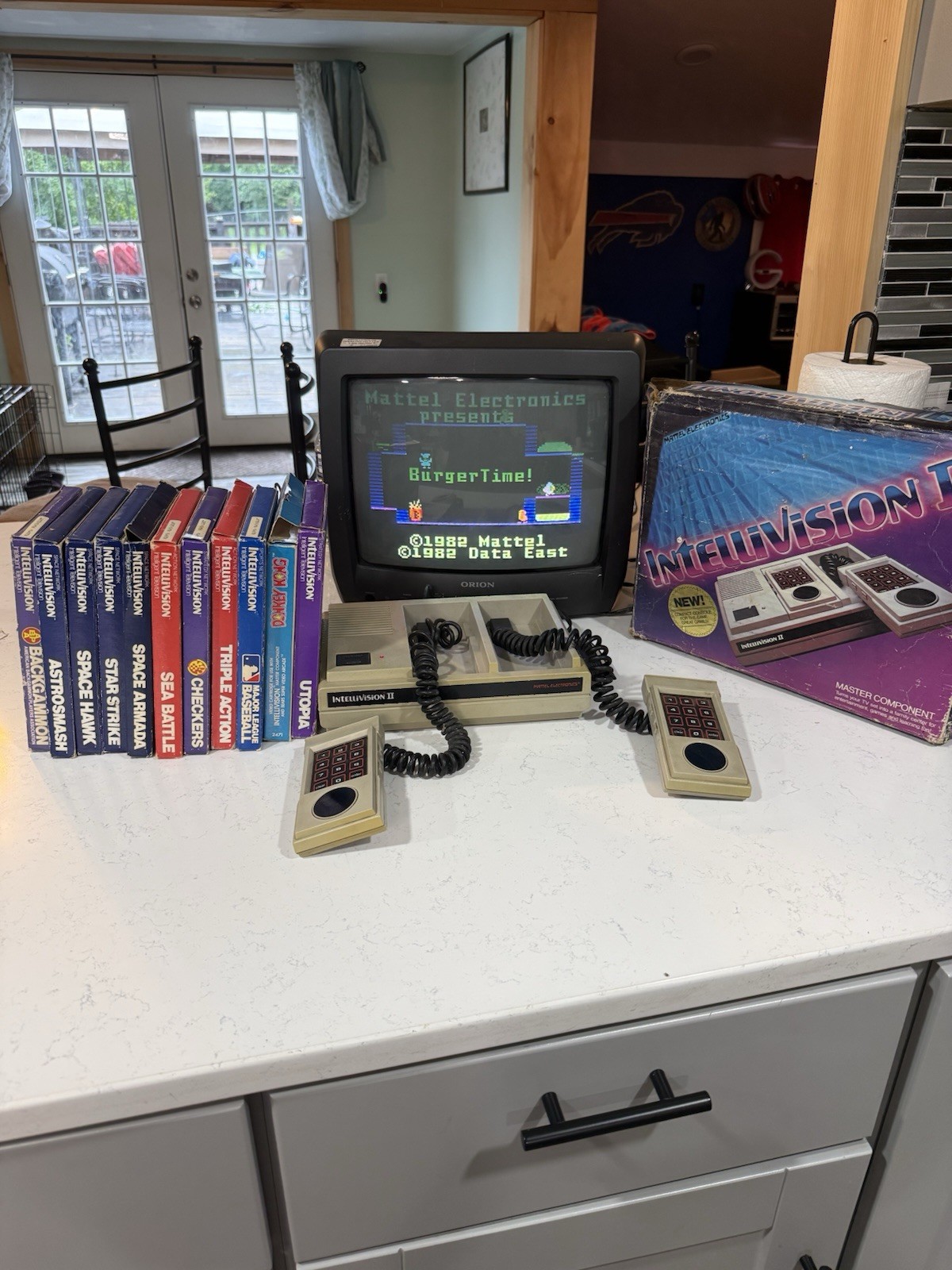 Mattel Intellivision II Console Bundle Tested Working Boxed w/ Games Vintage