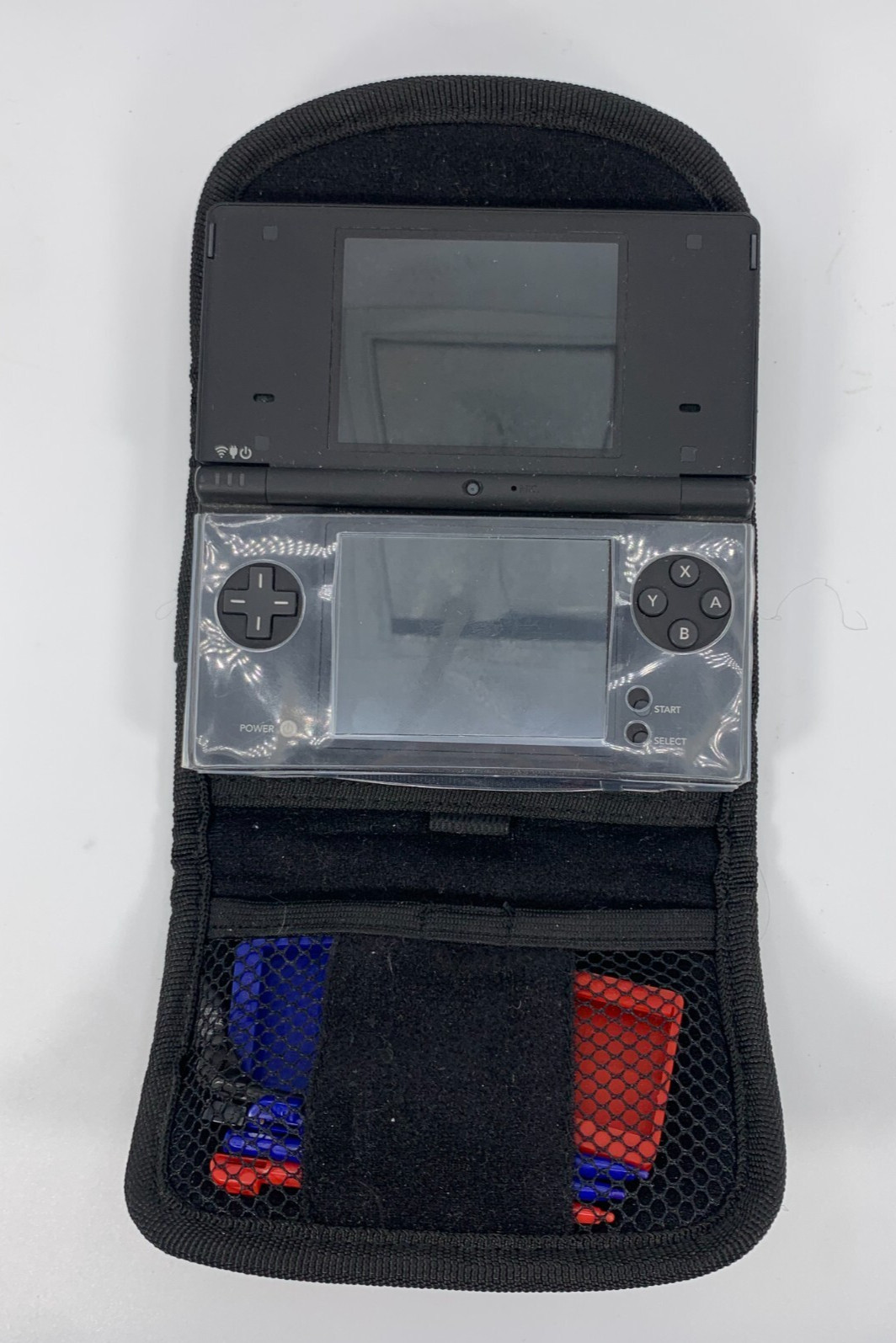 Nintendo DS Lite Black Handheld System Bundle Lot Games Instruction Works Tested