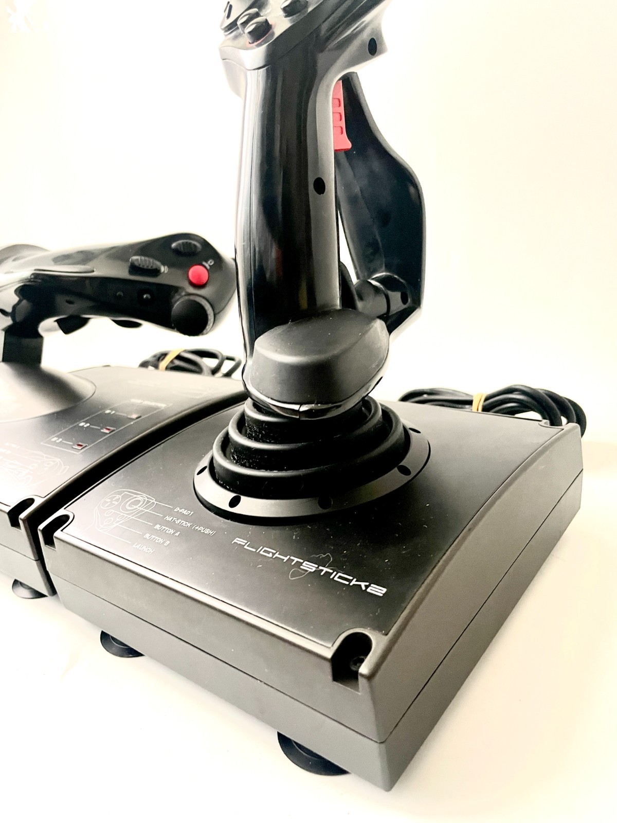 HORI Flight Stick 2 USB Joystick Controller Set for PS2 PlayStation Japan