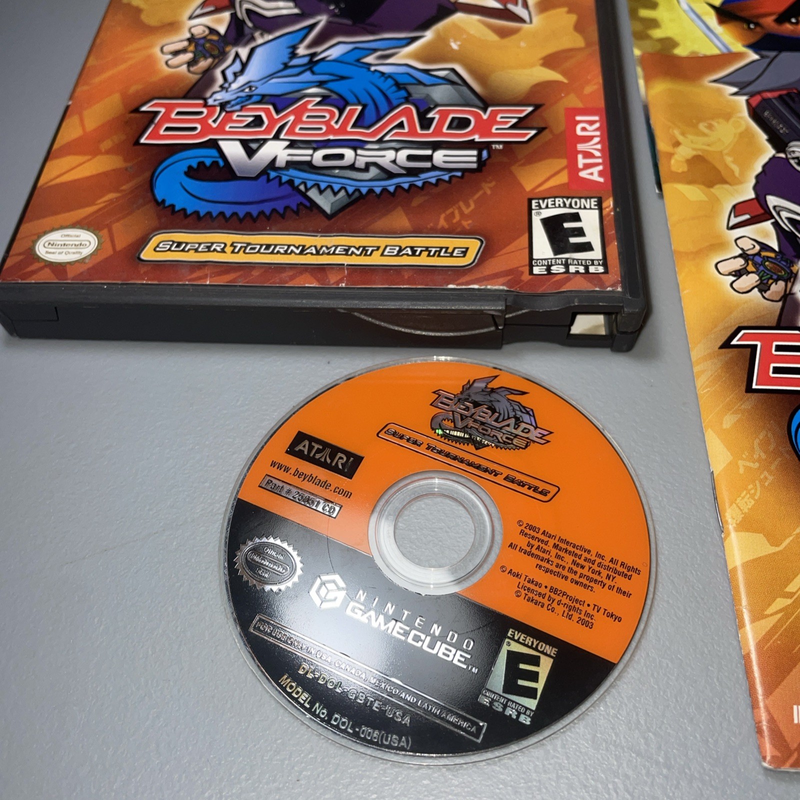 Beyblade VForce (Nintendo GameCube, 2003) | CIB | Tested & Works + Insert