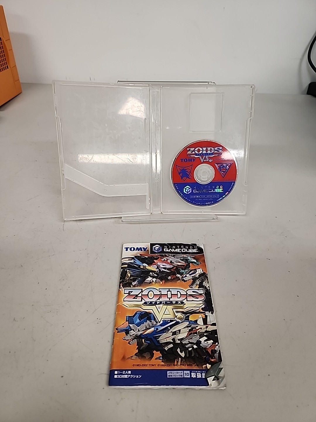 Nintendo Gamecube – Spice Orange – Gameboy Player and Disk – Japan Import