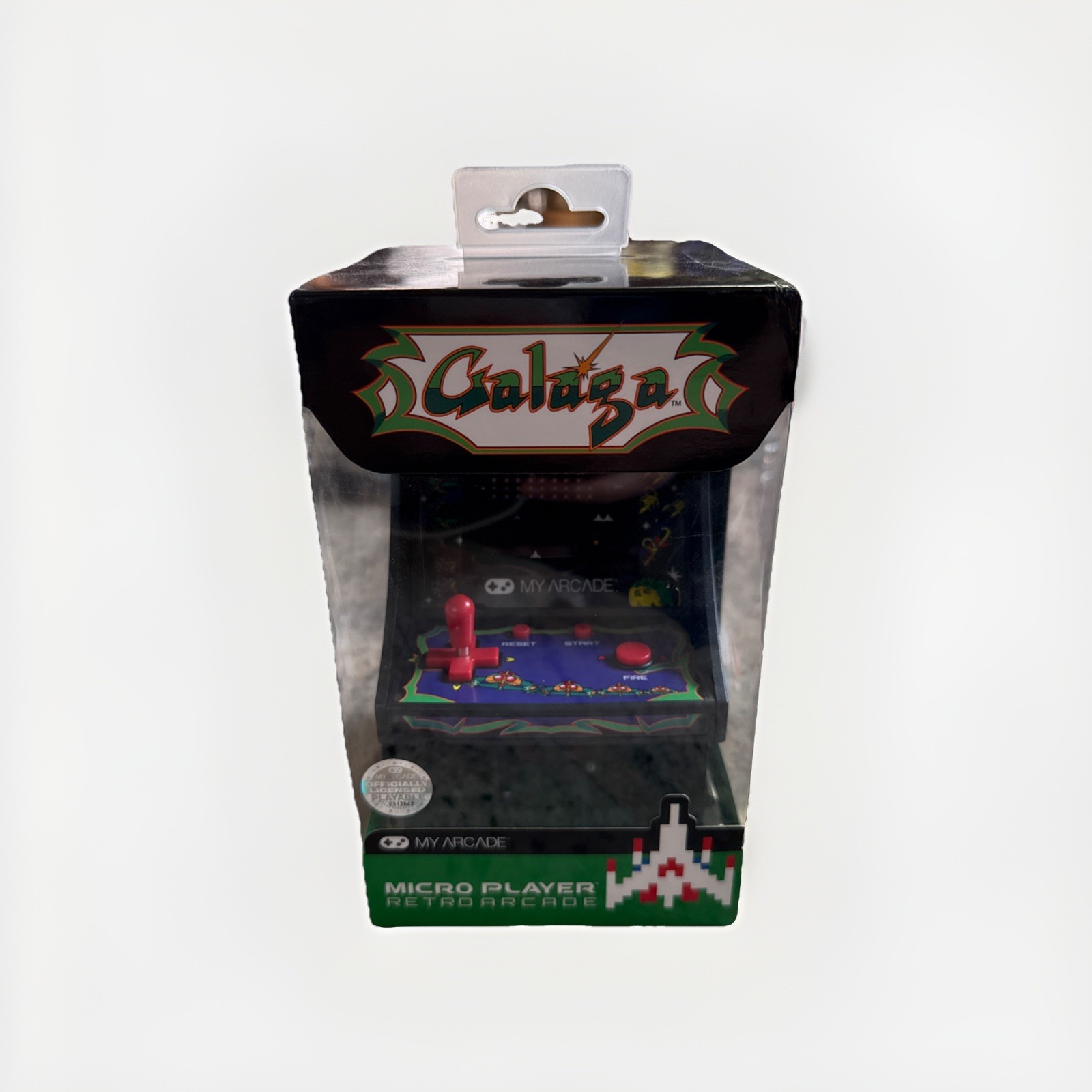 GALAGA My Arcade Micro Player Retro Arcade DGUNL-3222 NEW Fast Free Shipping!
